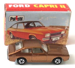 Vintage POLISTIL Ford Capri II Diecast Car Model Italy RJ18 Club 33 Politoys