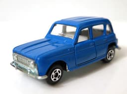 Vintage POLISTIL Renault 4 Diecast Car Model Italy RJ22 1970\'s Club 33 Politoys