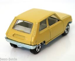 Vintage POLISTIL Renault 5 Diecast Car Model Italy RJ23 1970\'s Club 33 Politoys