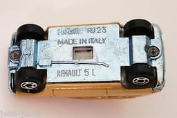 Vintage POLISTIL Renault 5 Diecast Car Model Italy RJ23 1970\'s Club 33 Politoys