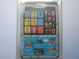 Vintage Star Wars 1979 Kenner Greedo 21 Back - A - AFA 75 - MOC