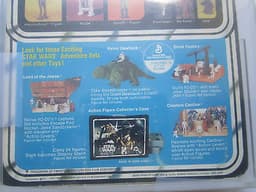 Vintage Star Wars 1979 Kenner Greedo 21 Back - A - AFA 75 - MOC