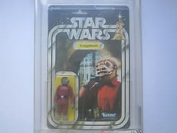 Vintage Star Wars 1979 Kenner Snaggletooth 21 Back - B - AFA 75-Y - MOC