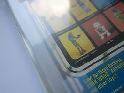 Vintage Star Wars 1979 Kenner Snaggletooth 21 Back - B - AFA 75-Y - MOC