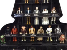 Vintage Star Wars - DARTH VADER COLLECTOR\'S CASE + 45 Vintage Action Figures