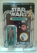 Vintage star wars kenner afa 80 death squad commander 20 back ! Nice !
