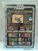 Vintage star wars kenner afa 80 death star droid 20 back ! Nice !