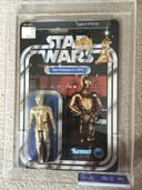 Vintage Star Wars Kenner C3PO 12 Back Straight 85 Graded UKG