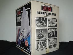 ??? Vintage Star Wars Kenner Imperial Shuttle Vehicle ROTJ MIB SOE No.93650 ???