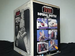 ??? Vintage Star Wars Kenner Imperial Shuttle Vehicle ROTJ MIB SOE No.93650 ???