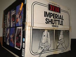 ??? Vintage Star Wars Kenner Imperial Shuttle Vehicle ROTJ MIB SOE No.93650 ???