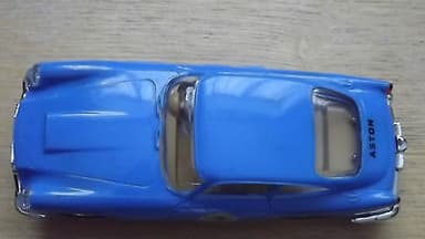 VINTAGE TRI-ANG SCALEXTRIC MM/C68 ASTON MARTIN DB4GT LIGHTED RARE BLUE VGC 1963