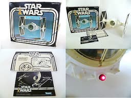 ??? WORKS! TIE Fighter MIB Boxed Kenner Original Vintage Star Wars white