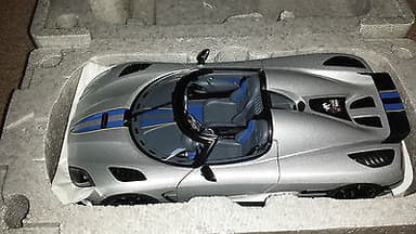 1/18 Autoart Koenigsegg Agera Silver Metallic Koenigsegg Agera CCX Successor