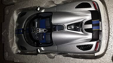 1/18 Autoart Koenigsegg Agera Silver Metallic Koenigsegg Agera CCX Successor