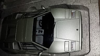 1/18 Autoart Lamborghini Countach 25th Anniversary SILVER Lamborghini countache