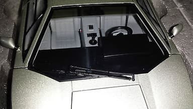 1/18 Autoart Lamborghini Countach 25th Anniversary SILVER Lamborghini countache