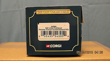 1/50 CORGI 54305 TTC TORONTO TRANSIT COMMISSION GM 5302 Fishbowl transit bus
