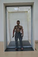 1:6th Custom Bruce Wllis John McClane Die Hard Figure with fire hose & diorama