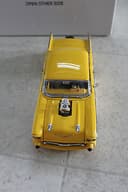 1957 Yellow Chevy Pro Street Hardtop 1:24 Scale Die Cast Danbury Mint