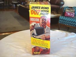 1965 Oddjob Action Figure From James Bond 007 Movie Goldfinger By Gilbert Co.