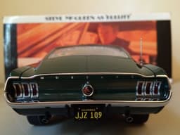 1968 \'BULLITT\' FORD MUSTANG 1:18 SCALE by AUTOart. HIGHEST QUALITY MOVIE CAR!