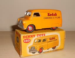 Boxed Dinky Toys DieCast 1/43 Scale #480 Bedford 10cwt \'Kodak\' Van 1954