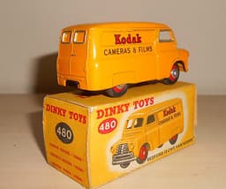 Boxed Dinky Toys DieCast 1/43 Scale #480 Bedford 10cwt \'Kodak\' Van 1954