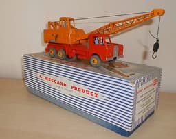 Boxed Dinky Toys DieCast 1-43 Scale # 972 20Ton Lorry Mounted \'Coles\' Crane 1955