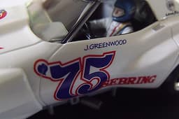 CHEVROLET CORVETTE J.GRENWOOD RIVERSIDE 1975 1/32 SLOT FROM REVELL-MONOGRAM