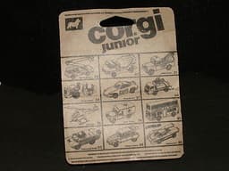 CORGI JUNIORS WHIZZWHEELS MODEL DIECAST ORIGINAL CARD THE SAINT JAGUAR XJS No.32