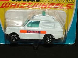 CORGI JUNIORS WHIZZWHEELS MODELS DIECAST TOYS ORIGINAL CARD POLICE RANGE ROVER