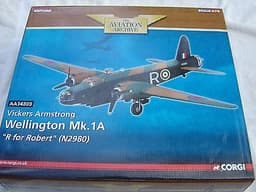Corgi RAF Wellington Bomber R for Robert Brooklands AA34809 1/72 Scale Diecast