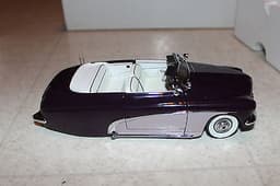 Danbury Mint 1/24 Die Cast 1950 Mercury Custom Convertible Beautiful Condition