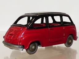 DCV8 - unusual Diecast - Mercury of Italy No. 19 Fiat 600 M