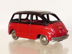 DCV8 - unusual Diecast - Mercury of Italy No. 19 Fiat 600 M