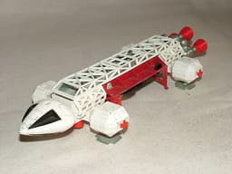 DINKY DIECAST TOYS SPACE 1999 TV SHOW EAGLE FREIGHTER No.360 + SPACE DRUMS