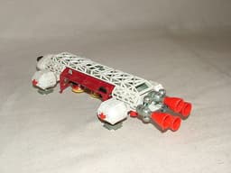 DINKY DIECAST TOYS SPACE 1999 TV SHOW EAGLE FREIGHTER No.360 + SPACE DRUMS