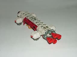 DINKY DIECAST TOYS SPACE 1999 TV SHOW EAGLE FREIGHTER No.360 + SPACE DRUMS