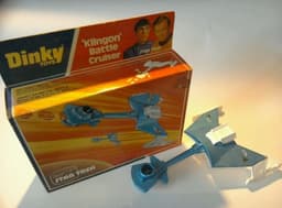 Dinky \'klingon\' battle cruiser (star trek) die cast 357 1977