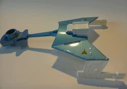 Dinky \'klingon\' battle cruiser (star trek) die cast 357 1977
