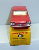 Dinky Toys 552 Chevrolet Corvair EXIB Diecast Vintage Car French France