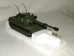 DINKY TOYS DIECAST MILITARY NEW BOXED No.692 LEOPARD TANK DECALS & SHELLS 1:43