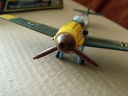 Dinky Toys diecast model Messerschmidtt B.f 109E boxed (WW2 German aeroplane)