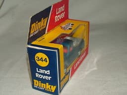DINKY TOYS DIECAST NEW BOXED No.344 LAND ROVER METALLIC BLUE 1:43