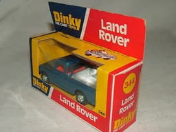 DINKY TOYS DIECAST NEW BOXED No.344 LAND ROVER METALLIC BLUE 1:43