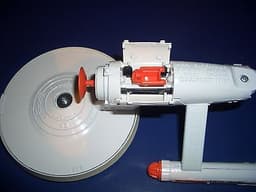 DINKY TOYS DIECAST STAR TREK USS 1701 ENTERPRISE SPACE SHIP No.358