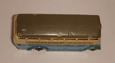 Dinky Toys GB Pre War ref 29c Double Decker Motor Bus DUNLOP ORIGINAL VERY RARE!