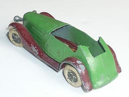 DINKY TOYS NO. 24E PRE-WAR ROVER STREAMLINED SALOON *12 LOUVRES* 1934 -VERY RARE