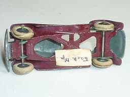 DINKY TOYS NO. 24E PRE-WAR ROVER STREAMLINED SALOON *12 LOUVRES* 1934 -VERY RARE